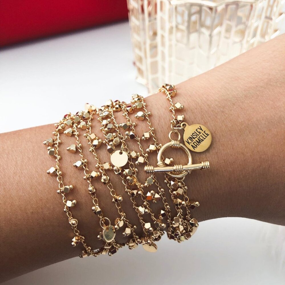 Kinsley Armelle Maya Collection Wrap Bracelet NWT
